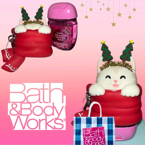 Bath & Body Works Bath & Body Bath And Body Works Christmas Cat